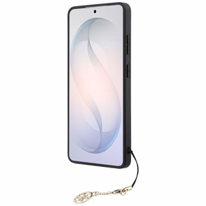 GUESS maciņš for SAMSUNG S26 Ultra GUHMS26LGF4GBR (PU 4G Classic Logo with Charm) brūns