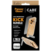 CARE by PanzerGlass funkcionālais komplekts 3in1 apvalks + stikls + lēcas aizsardzība iPhone 17 Pro