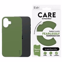 CARE by PanzerGlass modes viedtālruņa apvalks iPhone 16 Plus 6.7" zaļš Magnētiskais 1387