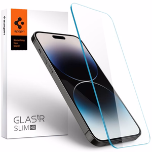 Spigen Glas.tR Slim aizsargstikls iPhone 14 Pro