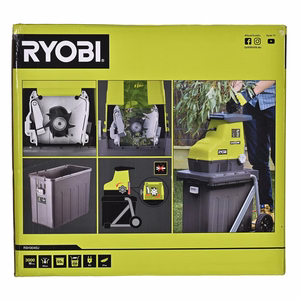 Ryobi RSH3045U – dārza smalcinātājs, 3000 W, 55 l