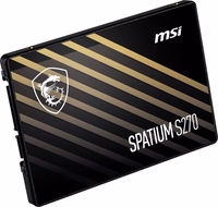 MSI Spatium S270 SATA 2.5 480GB 2.5" Serial ATA III 3D NAND