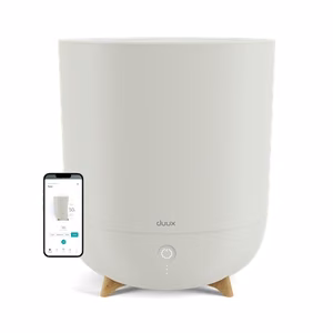 Duux Neo – smart ultrasonic humidifier for rooms up to 50 m², 5 L tank, 500 ml/h, greige
