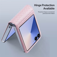 Maciņš Dux Ducis "Bril" Samsung F741 Z Flip6 rozā