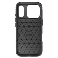 Tel Protect Carbon Elite maciņš iPhone 17 Pro Max melns