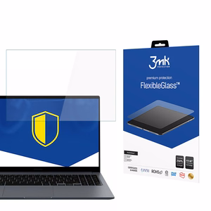 3mk FlexibleGlass (līdz 17") – datora ekrāna aizsargs modelim Samsung Galaxy Book 4 15,6