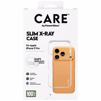 CARE by PanzerGlass Modes X-Ray Mīksts Pamata viedtālruņa apvalks iPhone 17 Pro - Caurspīdīgs