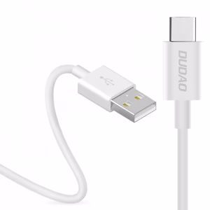 USB кабель Dudao L1T USB-C 3A 1м белый