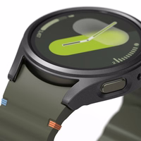 Ringke Slim un rūdītā stikla apvalks + stikla komplekts Samsung Galaxy Watch 7 44mm - melns
