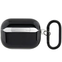 BMW BMAP222SWTK AirPods Pro 2 paaudzes apvalks melns/melns ar daudzkrāsainām līnijām