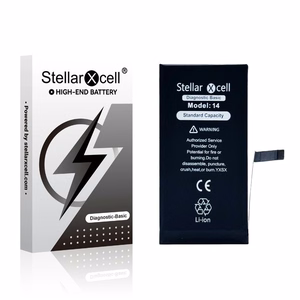StellarXcell Diagnostic akumulators Apple iPhone 14, 3280 mAh (standarta ietilpība + augstas kvalitātes BMS kopija)