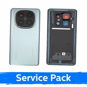 Xiaomi Redmi Note 14 Pro+ 5G aizmugurējais vāciņš, Frost Blue zils, servisa iepakojums