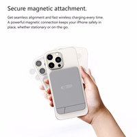 Portatīvais lādētājs Tech-Protect PB14 LifeMag MagSafe 10000 mAh - pelēka