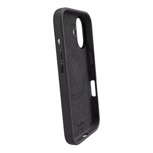 Puro Icon Mag Pro MagSafe silikona viedtālruņa apvalks iPhone 16 Plus - melns