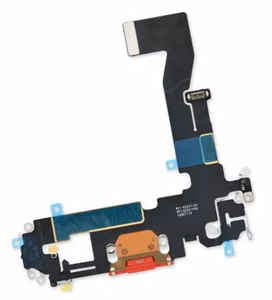 Flex priekš iPhone 12 priekš charging connector ar microphone Sarkans ORG
