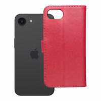 MEZZO Book apvalks viedtālrunim IPHONE 16e (SE 4 2025) - sapņu ķērājs magenta