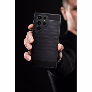 CARBON viedtālruņa apvalks SAMSUNG S26 melns