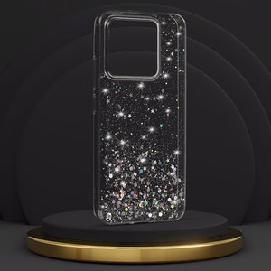 Brilliant caurspīdīgs viedtālruņa apvalks Xiaomi 14 caurspīdīgs