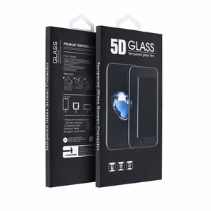 5D Pilna Līme Rūdīts Stikls - Xiaomi Redmi 12 / Redmi 13 melns
