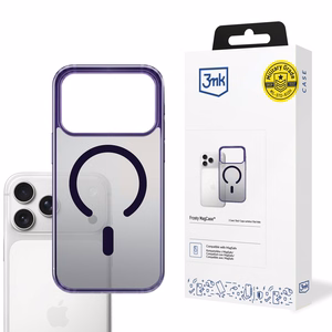 3mk Frosty MagCase viedtālruņa apvalks iPhone 17 Pro Max – violets