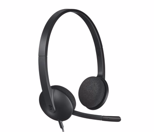 Logitech H340 USB datora austiņas