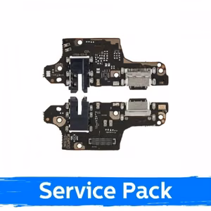 Uzlādes ports saderīgs ar Xiaomi Poco X3 / X3 Pro ar elastīgo kabeli / Plata (Service Pack)