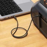 Borofone Kabelis AUX BL26 Standarta - jack 3,5mm uz jack 3,5mm - 1 metrs melns