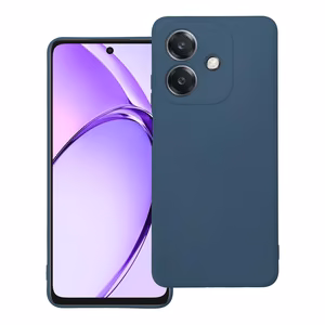 Mīksts viedtālruņa apvalks OPPO A40 tumši zils