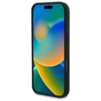 DKNY silikona balts ar logotipu Magnētiskais viedtālruņa apvalks iPhone 16 - melns