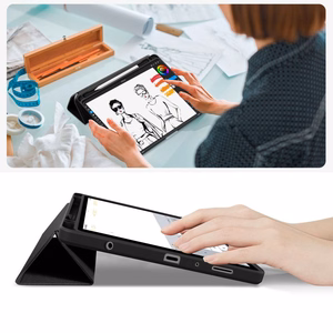 Tech-Protect SC Pen Hybrid Case for Samsung Galaxy Tab A9 / A11 8.7 X110 / X115 / X133 / X135 - Black