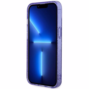 Guess GUHMP14MHCMCGU iPhone 14 Plus 6.7" violets auksinis viedtālruņa apvalks MagSafe