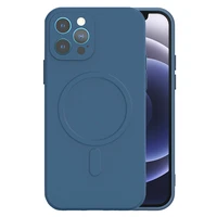 TEL PROTECT MagSilicone viedtālruņa apvalks Iphone 13 Pro tumši zils