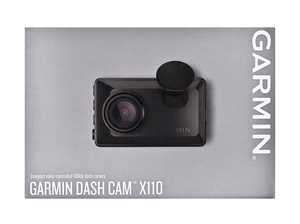 Garmin Dash Cam X110 – automašīnas videoreģistrators, Full HD, Wi-Fi, Bluetooth, melns