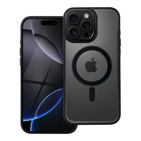 COLOR EDGE MAG COVER magnētiskais viedtālruņa apvalks, savietojams ar MagSafe, IPHONE 16 Pro Max, melns
