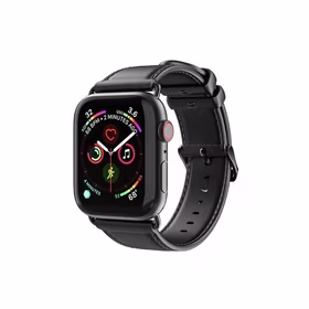 DUX DUCIS īstas ādas siksniņa YA Apple Watch 38 / 40 / 41 mm, melna
