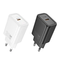 Lādētājs viedtālrunim Hoco USB C QC PD 30W N62 melns