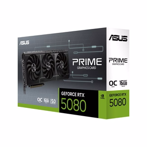 ASUS Prime GeForce RTX 5080 OC 16 GB GDDR7 Videokarte