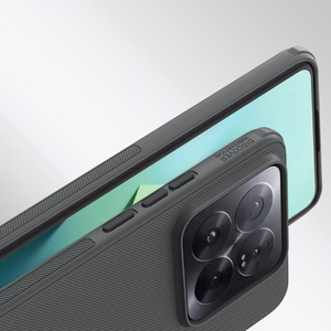 Nillkin Super Frosted Shield Pro pastiprināts viedtālruņa apvalks Xiaomi 14 Pro - melns