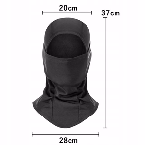 Rockbros LF7345BK siltināta sporta balaklava - melna