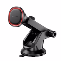 Automašīnas tālruņa turētājs Borofone BH125 (instrumentu panelis), melns