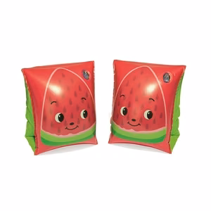 Bestway piepūšamie bērnu peldēšanas uzroči, 23 × 15 cm, sarkani