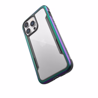 X-Doria Raptic Shield - Aluminum maciņš iPhone 14 Pro Max (Drop-Tested 3m) (Iridescent)