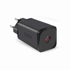 SBS TETRGAN1C65W 65W GaN Power Delivery lādētājs - melns