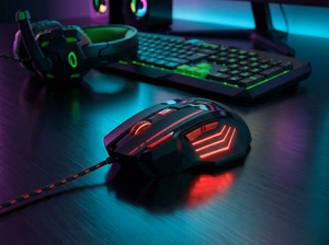 Esperanza EGM201R pele USB Type-A optiskā 2400 DPI labrocīga
