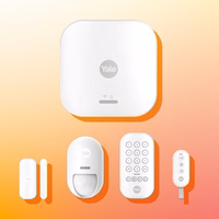Yale smart alarm starter kit 6 elements - Control unit, Siren, Keypad, Remote control, Motion detector, Window/door detector