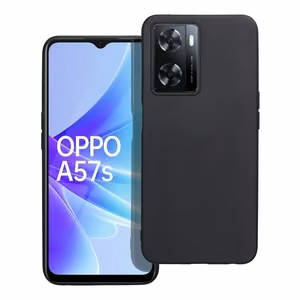 Matēts viedtālruņa apvalks OPPO A57S melns
