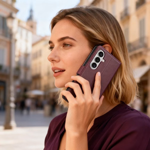 Tech-Protect Maks Maciņš for Samsung Galaxy S26 - bordo