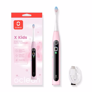 Oclean X Kids elektriskā zobu birste bērniem, rozā