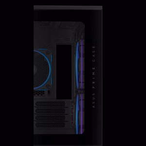 ASUS Prime AP202 TG ARGB melns korpuss