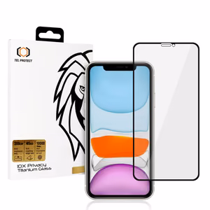Privātuma aizsargstikls Tel Protect 10X Privacy Titanium paredzēts Iphone 11/XR